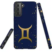 For Samsung Galaxy S21 FE Case Armour Cover, Gemini Sign
