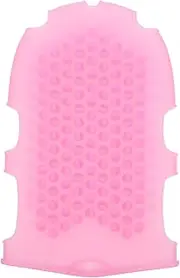 SOESFOUFU 2pcs Silicone Body Massager Long Handle Shower Brush Bath Brush Massage Glove Spa Massager Promote Circulation Random Color