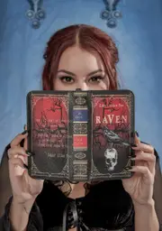 Nevermore Book Clutch