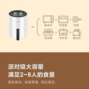 【現貨】xiaomi小米有品米家6L家用多功能大容量全自動炸鍋電烤箱