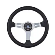 6 Bolt Aluminum Racing Steering Wheel PVC Sports Drifting Wheel