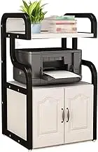 Printer Table Printer Stand Printer Shelves Printer Stand Desktop Stand Storage Shelf with Storage Floor Standing Organizer for Home Office Printer Shelf Printer Shelf Printer Rack (Color : A)