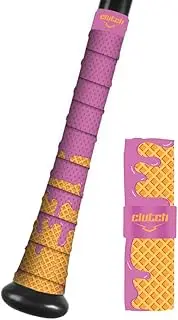 Clutch Sports Apparel Baseball & Softball Bat Grip Tape, 1.1mm, All-Weather Performance for Multi-Sport Handles, Adjustable & Non-Slip