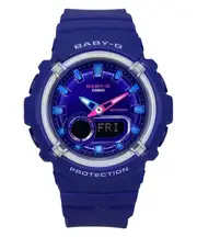 Casio Baby-G Analog-Digital Alarm Backlight BGA-280DN-2A 100M Ladies Watch