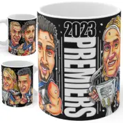 2023 Collingwood Magpies Premiers Mug - Art by Brocker
