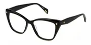 Police VPLM03 CLUE 5 700Y Women’s Glasses Black Size 53 - Private Health Rebate - Blue Light Block Available