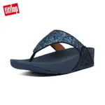 FITFLOP LULU TOE-THONGS 經典亮片夾腳涼鞋-女(午夜藍)