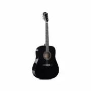 Axiom Folkmaster Beginner Steel String Guitar - Black