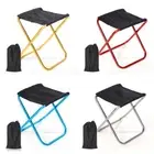 Aluminum Foldable Fishing Chair Stool for Seat Hiking Tools Red/Gold/Silver/Blue