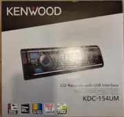 Kenwood KDC-154UM AM/FM CD Receiver with Front USB and AUX IN Brand New