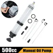 500CC Car Fluid Extraction Filling Syringe Transfer Liquid Manual Oil Pump Tool