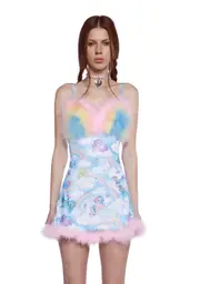 [Dolls Kill x My Little Pony] Rainbow Chaser Slip Dress