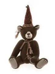 Charlie Bears - Sniggle | Wool and Plush Clown Teddy Bear, 14+, LE of 150