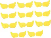 OHPHCALL 22pcs Angel Wing Shaped Clothing Patch Stickers for DIY Crafting Decorative Appliques for Garment Repair Skin Friendly and Easy to Use for Fashion Accessories
