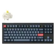 Keychron V3M-D4 V3 Max 80% QMK/VIA Fully Assembled Knob Carbon Black Gateron JupiterBananaWirelessCustom Mechanical Keyboard [V3M-D4]