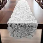 150*29cm Lace Tablecloth White Table Cloth Cover Table Decoration