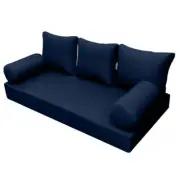 |COVER ONLY| Style 3 Crib Knife Edge Daybed Mattress Bolster Pillow Covers AD101