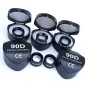 Huge Quality Eye Diagnose Slit Lamp Lens Lot Of Five 90D Lens With Free Shipping