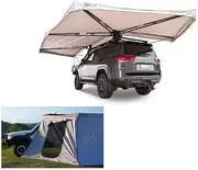 Kings Plus 270 Tourer XL Freestanding Awning + Freestanding Awning Universal Wall With Door