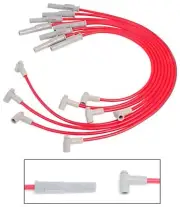 MSD Spark Plug Wire Set - Super Conductor Spark Plug Wire Set, Fits Jeep 4.0L, 6 (for: Jeep)