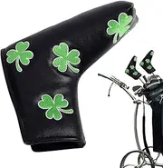 Putter Headcover,Lucky Clover Design Pings Putter Cover | Mallet Headcover Golfer Accessories for Beginners Friends Family