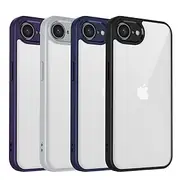 Phone Case For Apple AirTag iPhone 16 Pro Max Plus iPhone 15 14 Pro Max Plus iPhone 13 Pro Max Back Cover Translucent Shockproof PC