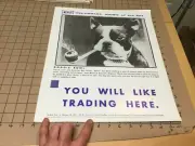 14x17" PNI Pictorial News of the Day Poster - SMOKING DOG - Oct 25 -1974