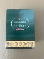 ESPN Legends Of Cricket 7 DVD Box Set Documentary Bradman Sobers Richards Warne