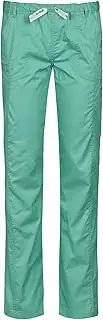 [B-well] Luca Medical Pull-On Work Trousers, 3 Pockets, Unisex with Elastic Waistband and Back Pockets, Hospital Uniform Trousers with Medium Waist and Elasticated Waistband