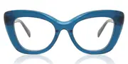 Butterfly Full Rim Plastic Men's Glasses Online Blue Size 53 - Lenses Included - Private Health Rebate - Blue Light Block - SmartBuy Collection