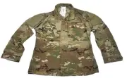 Army Combat Uniform Coat Unisex Medium Regular Multi Camo, Flame Resistant NWT
