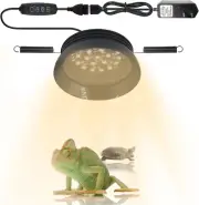 Small Full Spetrum LED UVA UVB Reptile Light with Dimmer & Cycle Timer...