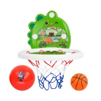 在飛比找momo購物網優惠-【888ezgo】兒童恐龍造型計分籃球架（有計分功能/折疊籃