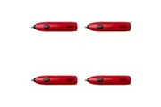 4x Kent Precision Battery Eraser Red Home School Technical Drawing Design Set