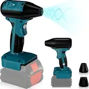 Air Blower, Jet Dry Blower, Compatible with Bosch 18 V Li-ion System GBA Battery BAT618, Compressed air Duster, Wireless Hand air Blower for Computer Keyboards, Outdoors, car and Home