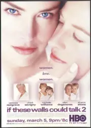 Modern Film Poster Postcard: IF THESE WALLS COULD TALK (Vanessa Redgrave)