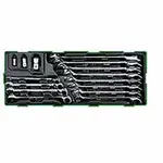 TOPTUL Reverse Ratchet Combination Wrench - 15 Piece GTA1541