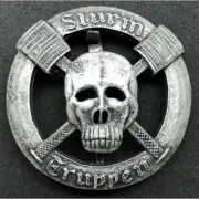 WW1 STURMTRUPPEN silver badge