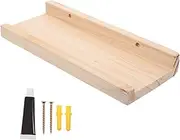 Luxshiny Wall Floating Shelf Rustic Home Decor for Living Bedroom Bathroom Constructed Display Shelf Versatile Storage Modern Design