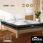 Lumi-Bedra Mattress Queen Double King Single Medium Firm EuroTop Bed Spring