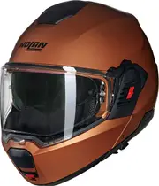 Nolan N120-1 Classico Nobile 319, modular helmet , color: Matt-Dark Orange , size: S