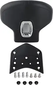 Motorcycle Passenger Seat Backrest Cushion Secure Support Fatigue Relief Rear Seat Back Rest Pad for Pcx125 Pcx150 Pcx160 2014 to 2024 Improves Riding Comfort Reduces Wind Impact