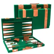 Lexington Avenue Luxury Designer Backgammon Set - Available in Medium and Lar...