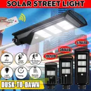 9000000LM Commercial Solar Street Light Dusk to Dawn Luces Solares Para Exterior