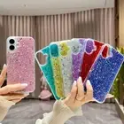 Case For iPhone 16 Pro Max 15 14 13 12 XS 11 ShockProof Glitter Bling Soft Cover