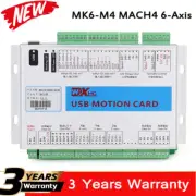 MK6-M4 MACH4 6-Axis CNC Breakout Board 2000KHz USB Motion Card for Engravers