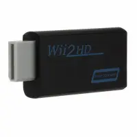 在飛比找Yahoo!奇摩拍賣優惠-全館免運 WII轉HDMI轉換器 WII TO HDMI支持