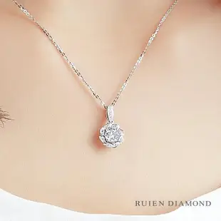 【RUIEN DIAMOND 瑞恩鑽石】GIA30分 D VVS2 3EX(18K白金 鑽石項鍊)