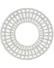Tiramisu Celestial Lattice Charger Plate