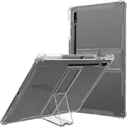 [LANHOMEX] for Samsung Galaxy Tab S9 Tablet Case 11 Inch,(with Pen Slot， with Bracket Function),Samsung Galaxy Tab S9 Cover 11 Inch,Transparent， TPU Case,Pencil Storage,Samsung Galaxy Tab S9 case.